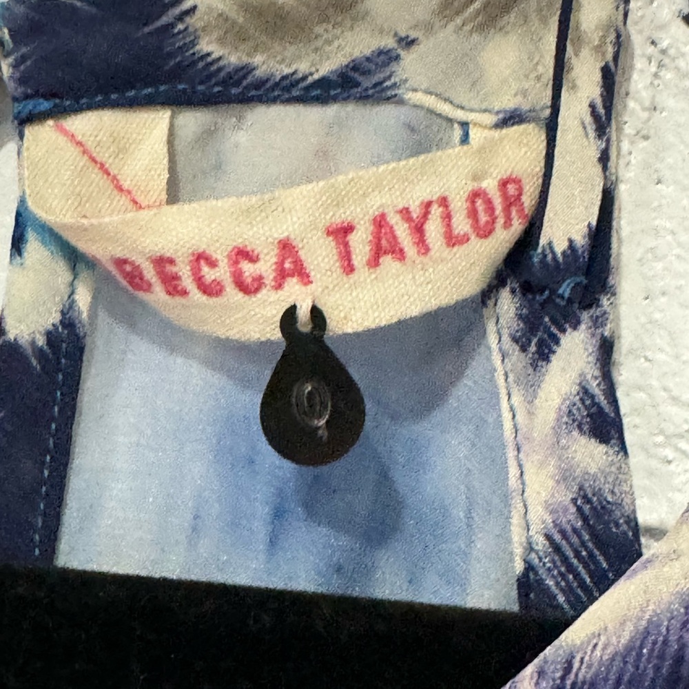 Rebecca Taylor Blue and White Maxi Dress - Picture 3 of 7